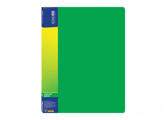 Mapa plastic Clip A Light Economix (verde) E31207-04