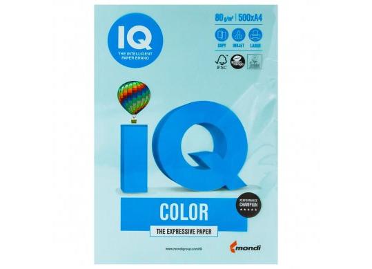 Hirtie color IQ A4 80gr 500foi AquaBlue AB48-80