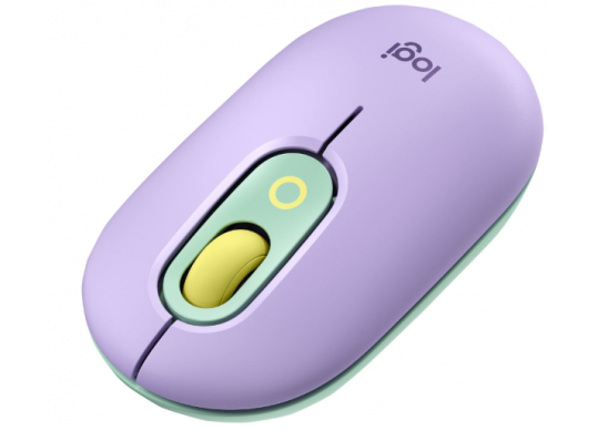 Mouse Wireless Logitech POP with Customizable Emoji, Multi-device, SilentTouch, SmartWheel, 2 LO 910-006547