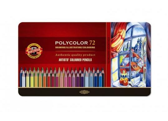 Creioane color Koh-i-Noor 72cul Polycolor metal KH3827072/M