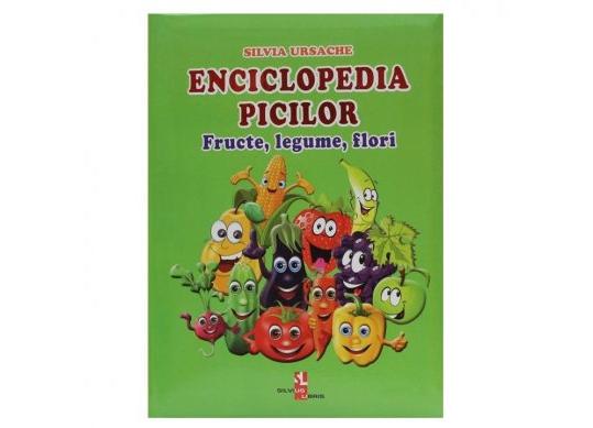 Carte enciclopedia picilor Fructe, legume, flori 126724