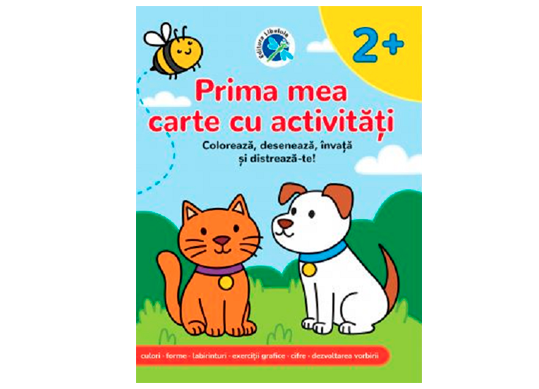 Carte Prima mea carte cu activitati 2+ PP4218