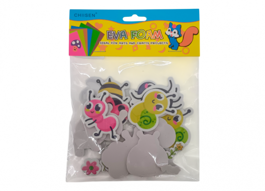 Accesorii Craft hirtie gumate adez. Insecte 219178