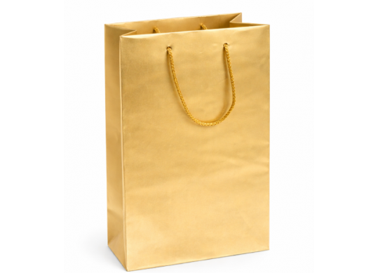 Punga hirtie laminata 22*10*29,Gold SH55989