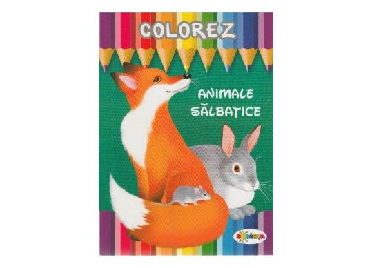 Carte Colorez Animale salb. PD0936