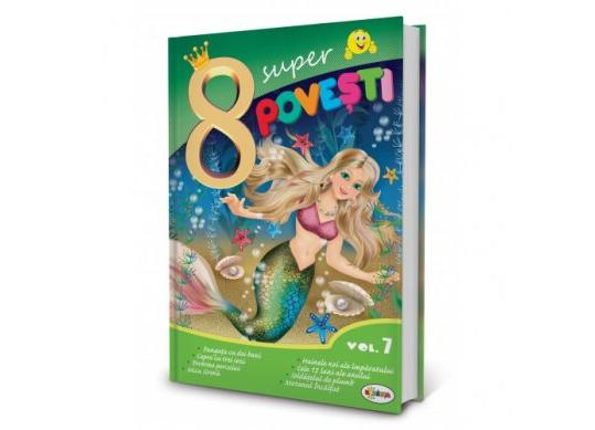 Carte 8 Super povesti Mica Sirena PD0683