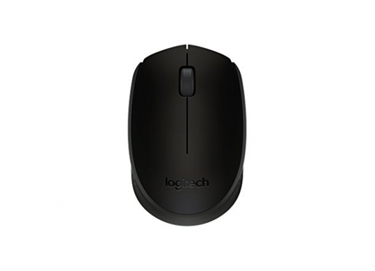 Logitech Wireless Mouse B170 Black, Optical Mouse for Notebooks, Nano receiver,  Black, Retail LO 910-004798