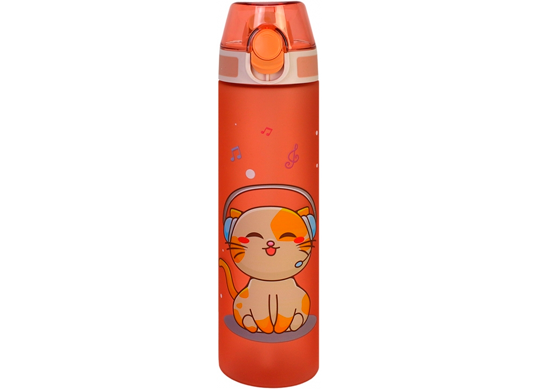 Sticla de apa 750 ml (Plastic) Cat Vibes CF61315