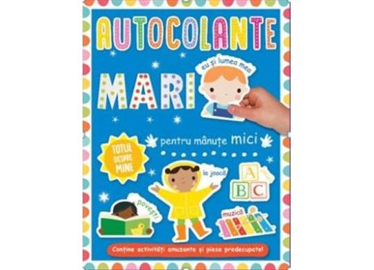 Carte Autocolante mari pentru manute mici. Totul despre mine CD7406