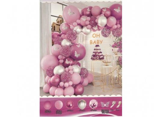 Baloane OH Baby 157buc violet S11-5 09172