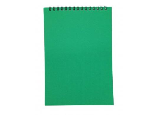 Carnet A5 40file Verde (spira sus) BX540
