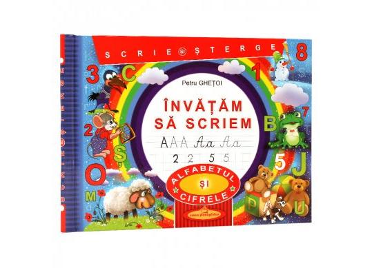 Carte Scriem si stergem. Invatam sa scriem(Ghetoi P.) G128582