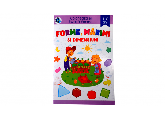 Carte Forme,marimi si dimensiuni (4-6 ani) PP0695