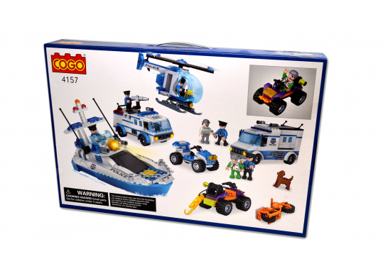 Constructor LEGO City Police 862 pcs 4157 200203407