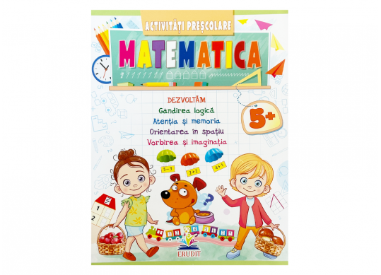 Carte Activitati prescolare Matematica 5+ CN666951