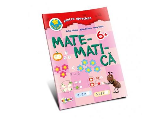 Carte Matematica 6+ cu stickere pentru apreciere PD0032