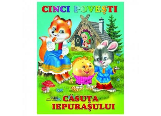 Carte Cinci povesti. Casuta iepurasului CD8062