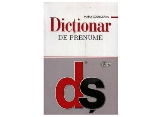 Carte Dictionar de prenume (brosat) CD6533