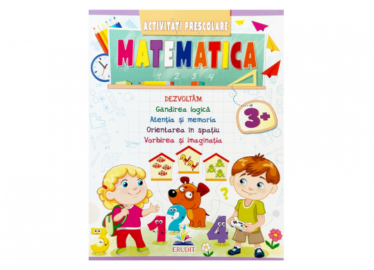 Carte Activitati prescolare Matematica 3+ CN666890