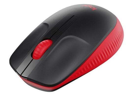 Logitech Wireless Mouse M190 Full-size - RED - 2.4GHZ - EMEA - M190 LO 910-005908