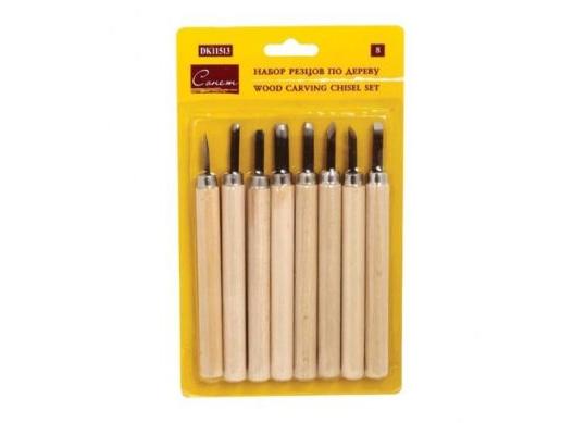 Cutite pentru lemn Set (08 buc) DK11513