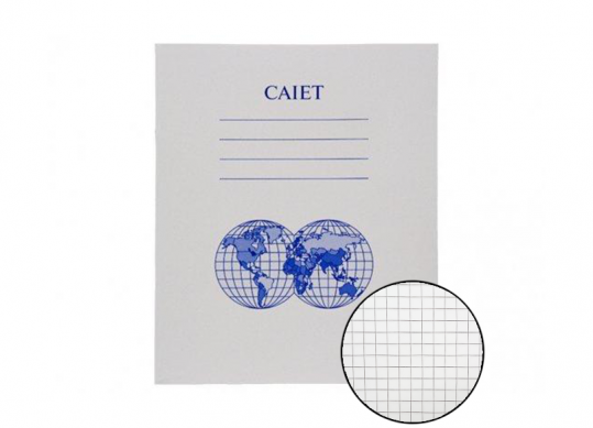 Caiet 48foi mate (alb) ST548M