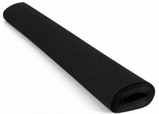 Hirtie creponata 40g (32 g/m²) negru(50*2.5) PN0340