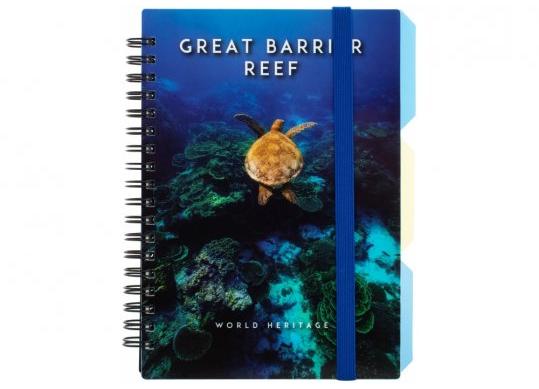 Carnet cu spira B6(122x177) 100foi (4/1)Reef O20358-20