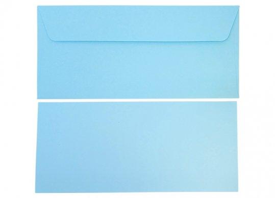 Plic DL 110x240mm 10buc Albastru (ML48-7) 1124A-7