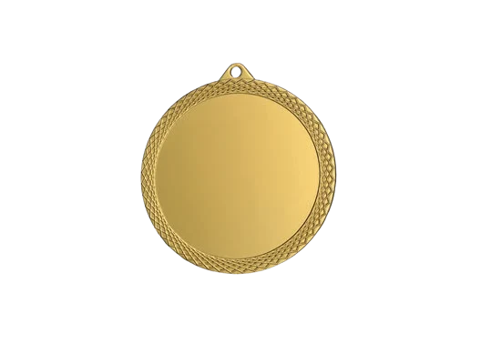 Medalie D60mm, 6062 G (gold)cu panglica MMC6062G