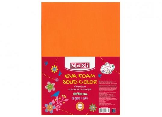 Hirtie gumata 20x30cm 2mm.Orange MX61619-06