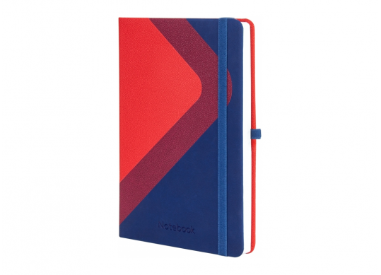 Agenda nedata cu elastic A5 128 foi COMBI-2(cop.tare,piele) linii O20125-02