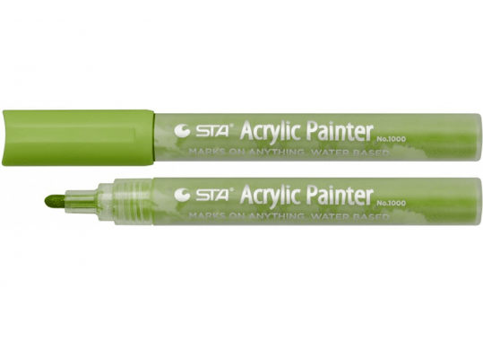 Marker Acrylic STA 1000 2-3mm Bud Green G606