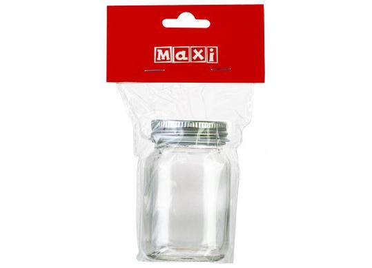 Sticluta mini cu capac metal 1buc Maxi BJ21-05033