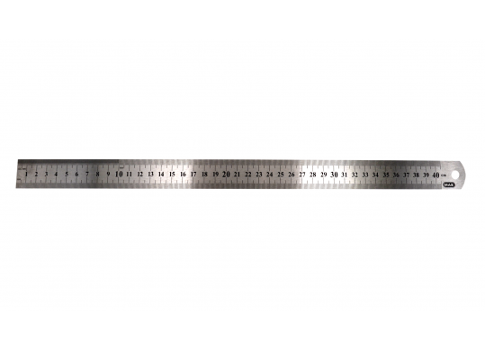 Rigla metal 40cm MAS MAS2340