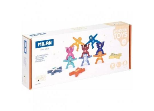 Joc educativ din lemn Aliens Tower 660520