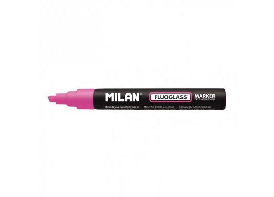 Marker Fluoglass Milan roz 2-4mm blister BWM10389