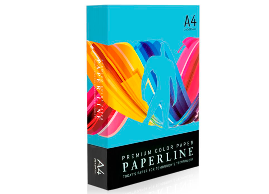 Hirtie color PAPERLINE A4 80gr 500foi Turquoise IT220-80