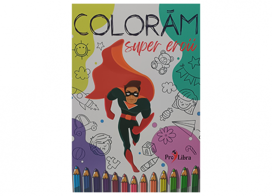 Carte Coloram Super eroi PL2883