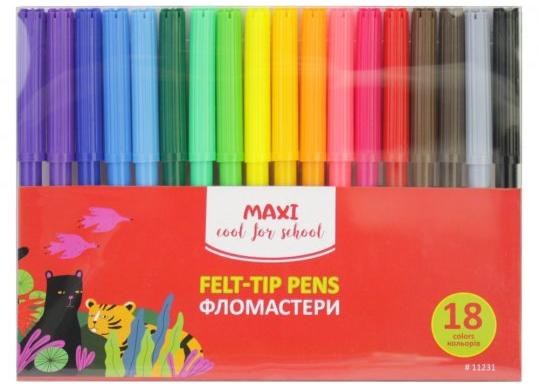 Carioci Maxi 18 culori Animal world MX11231