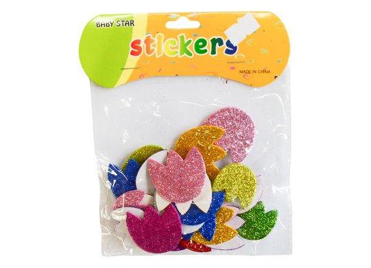 Accesorii Craft hirtie gumate Glitter/adezive Lalele 218676