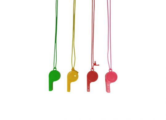 Fluier cu siret plastic color 24101289