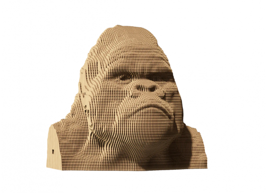 Cartonic 3D Puzzle Gorilla,31,5x21,5x6cm 132832