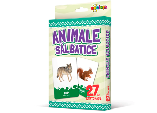 Carte Animale salbatice.(27 cart.) PD0811