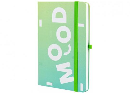 Agenda nedata cu elastic A5 128 foi Mood (cop.tare) linii O20812-44