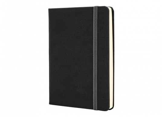 Agenda nedata A6 128foi SQUARE (cu elastic) Negru O20386-01