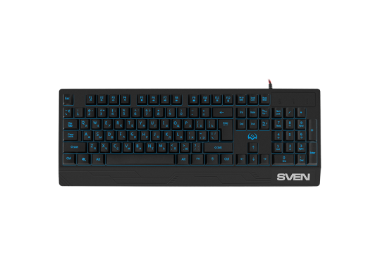 Keyboard Sven KB-G8300USB Black 1.8m KB-G8300