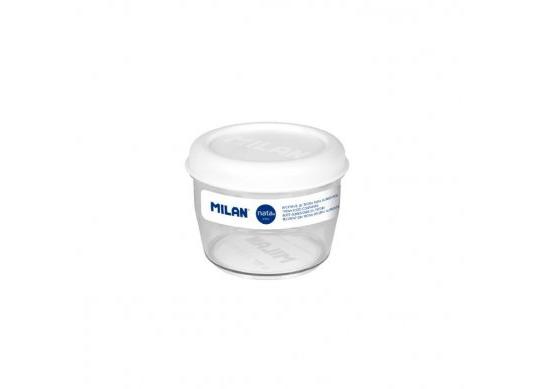 LUNCH-box 0.5L Milan rotunda alb 642550NTW