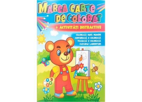 Carte (Mare de colorat ) activitati distractive CN667095