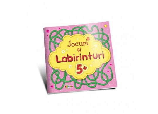 Carte Jocuri și Labirinturi 5+ PD0407